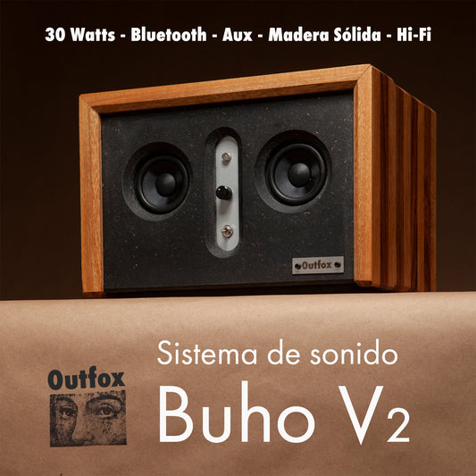 Sistema de Sonido Bluetooth Búho V2