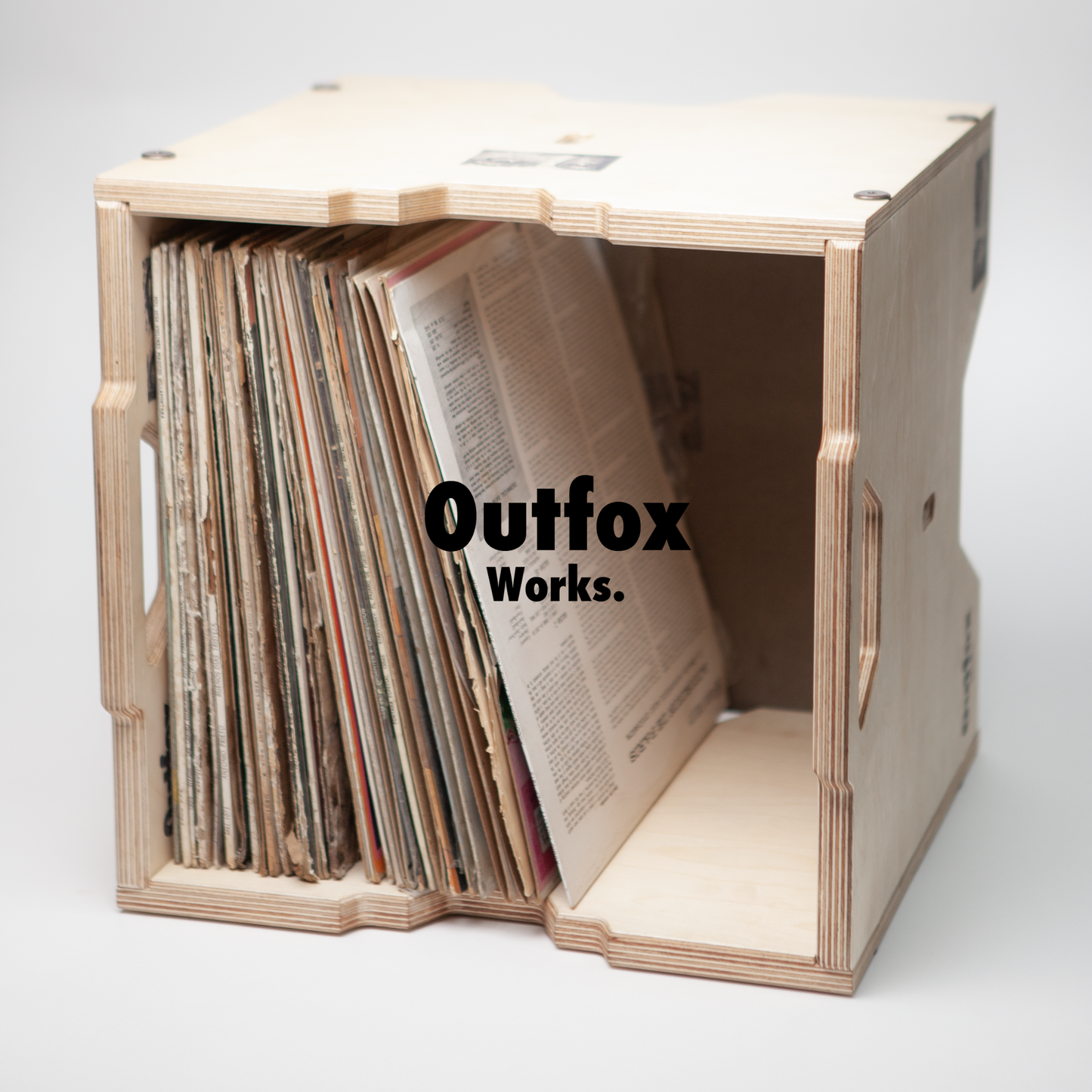 Caja Para Vinilos LP Box "Shark"