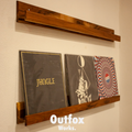 Repisa de Madera para 3 Vinilos | LP's 120cm "Koala"